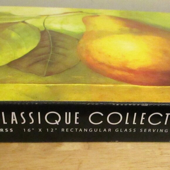 Fabrice De Villeneuve Art Glass Pear Large Platter x Prima Donna Designs, 2006 - Picture 7 of 12